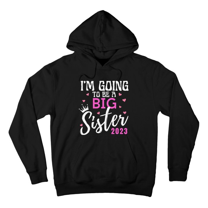 I'm Going To Be A Big Sister Pregnancy Announcement Promoted Hoodie