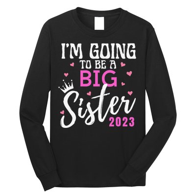 I'm Going To Be A Big Sister Pregnancy Announcement Promoted Long Sleeve Shirt