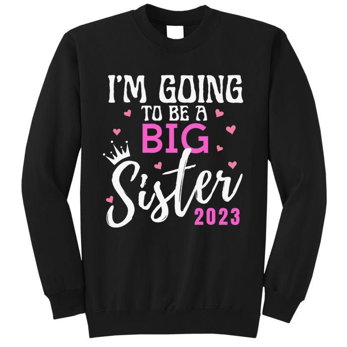 I'm Going To Be A Big Sister Pregnancy Announcement Promoted Sweatshirt