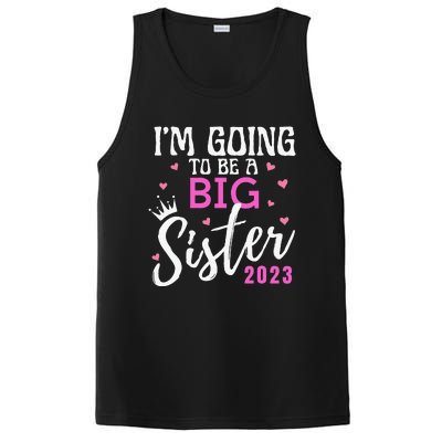 I'm Going To Be A Big Sister Pregnancy Announcement Promoted PosiCharge Competitor Tank