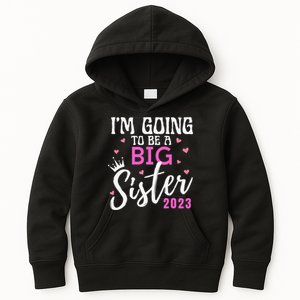 I'm Going To Be A Big Sister Pregnancy Announcement Promoted Kids Hoodie