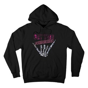 I Get This Party Started Skeleton Hoodie