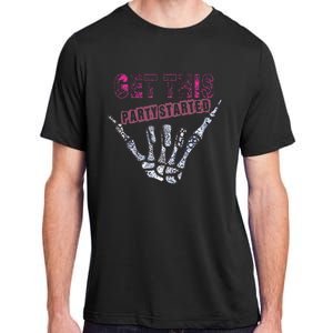 I Get This Party Started Skeleton Adult ChromaSoft Performance T-Shirt