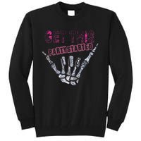 I Get This Party Started Skeleton Tall Sweatshirt