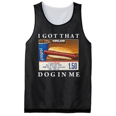 I Got That Hot Dog In Me Funny Keep 150 Dank Meme Costco Hot Dog Mesh Reversible Basketball Jersey Tank