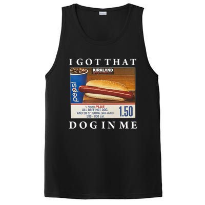 I Got That Hot Dog In Me Funny Keep 150 Dank Meme Costco Hot Dog PosiCharge Competitor Tank