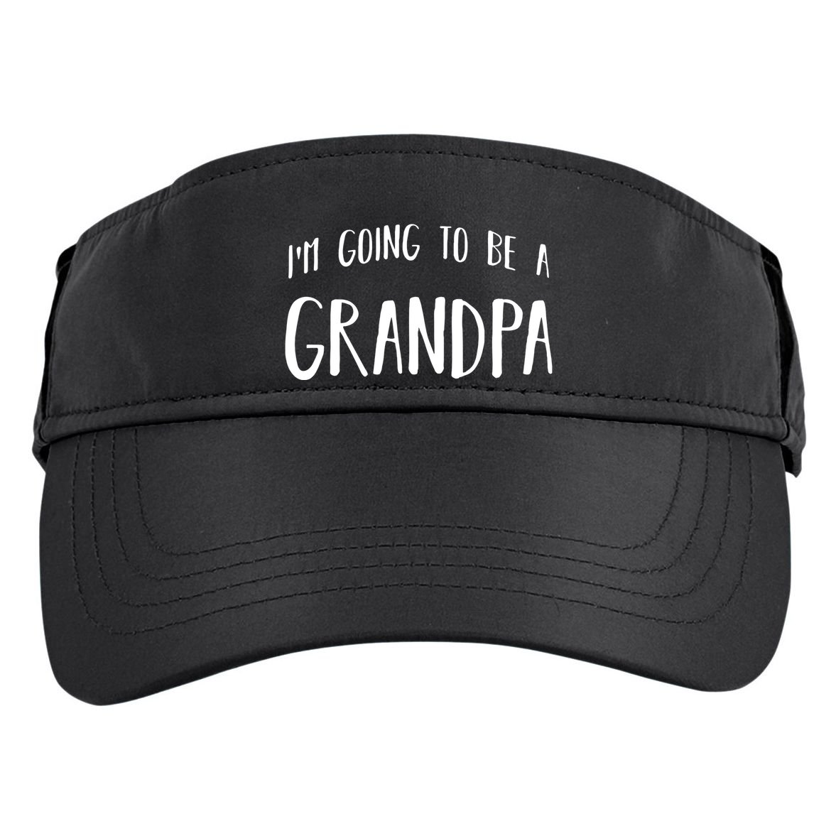 Im Going To Be A Grandpa Future Grandfather Adult Drive Performance Visor