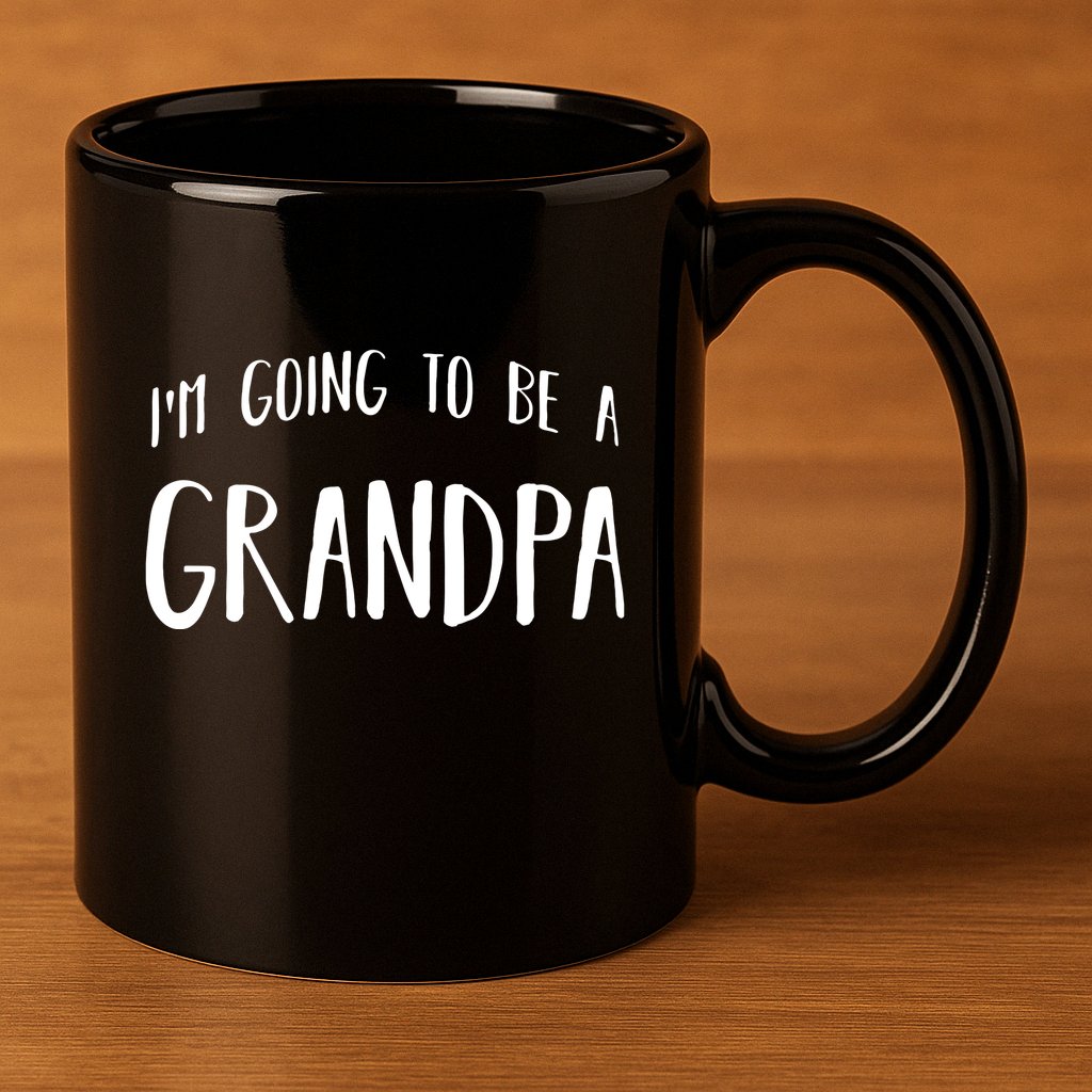 Im Going To Be A Grandpa Future Grandfather 11oz C Handle Ceramic Mug