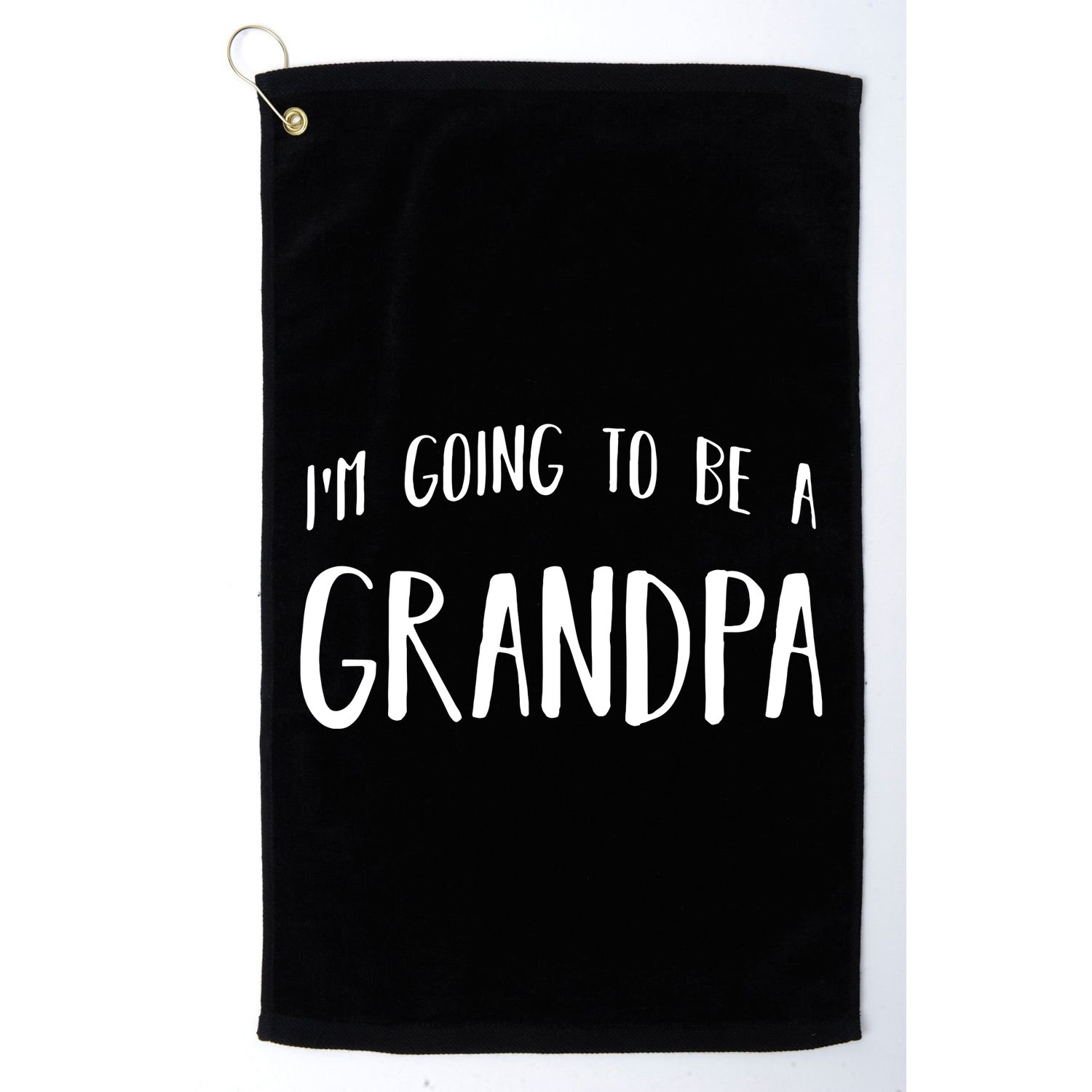 Im Going To Be A Grandpa Future Grandfather Golf Towel