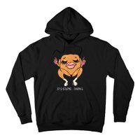 It’S Giving Thanks Turkey Funny Thanksgiving Meme Hoodie