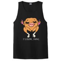 It’S Giving Thanks Turkey Funny Thanksgiving Meme PosiCharge Competitor Tank