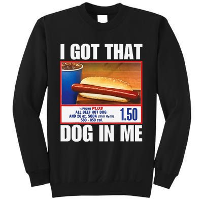 I Got That Dog In Me Funny Hotdogs Combo Mom Dad Sweatshirt