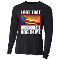 I Got That Dog In Me Funny Hotdogs Combo Mom Dad Cooling Performance Long Sleeve Crew