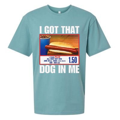 I Got That Dog In Me Funny Hotdogs Combo Mom Dad Sueded Cloud Jersey T-Shirt