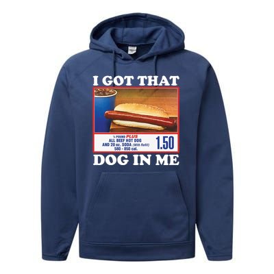 I Got That Dog In Me Costco Performance Fleece Hoodie