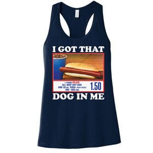 I Got That Dog In Me Costco Women's Racerback Tank