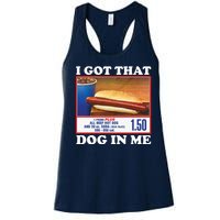 I Got That Dog In Me Costco Women's Racerback Tank