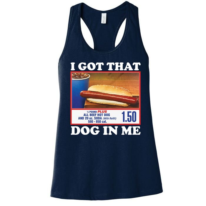 I Got That Dog In Me Costco Women's Racerback Tank