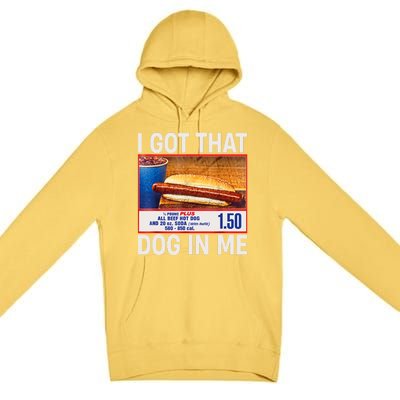 I Got That Dog In Me Funny Hotdogs Combo 4th Of July Dad Mom Premium Pullover Hoodie