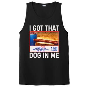 I Got That Dog In Me Funny Hotdogs Combo 4th Of July Dad Mom PosiCharge Competitor Tank