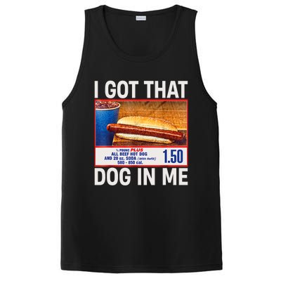 I Got That Dog In Me Funny Hotdogs Combo 4th Of July Dad Mom PosiCharge Competitor Tank