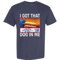 I Got That Dog In Me Funny Hotdogs Combo 4th Of July Dad Mom Garment-Dyed Heavyweight T-Shirt