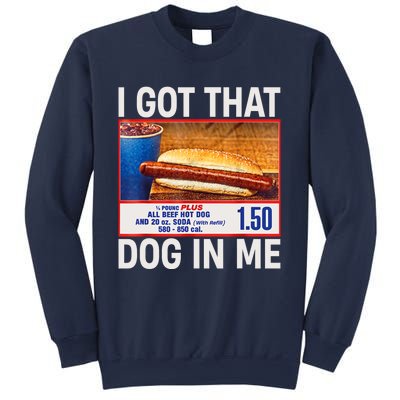 I Got That Dog In Me Funny Hotdogs Combo 4th Of July Dad Mom Sweatshirt