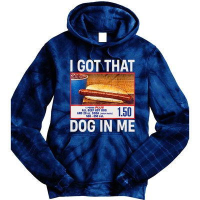 I Got That Dog In Me Funny Hotdogs Combo 4th Of July Dad Mom Tie Dye Hoodie