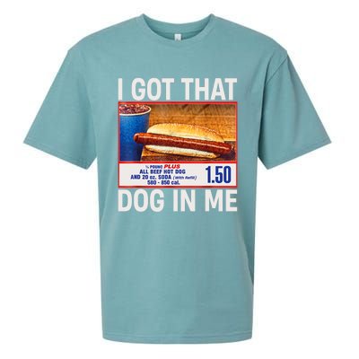 I Got That Dog In Me Funny Hotdogs Combo 4th Of July Dad Mom Sueded Cloud Jersey T-Shirt