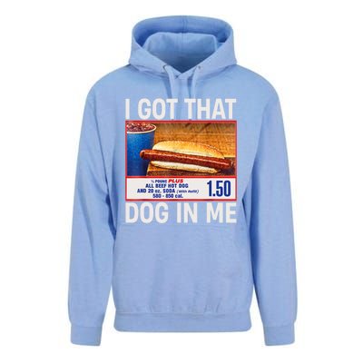 I Got That Dog In Me Funny Hotdogs Combo 4th Of July Dad Mom Unisex Surf Hoodie