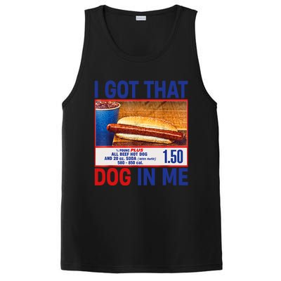 I Got That Dog In Me Funny Hotdogs Combo 4th Of July Dad Mom PosiCharge Competitor Tank