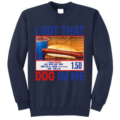 I Got That Dog In Me Funny Hotdogs Combo 4th Of July Dad Mom Sweatshirt