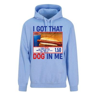 I Got That Dog In Me Funny Hotdogs Combo 4th Of July Dad Mom Unisex Surf Hoodie