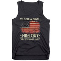 I'm Gonna Punch Him Out I'm Gonna Go To Jail Nancy Pelosi Tank Top