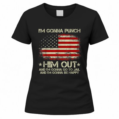 I'm Gonna Punch Him Out I'm Gonna Go To Jail Nancy Pelosi Women's T-Shirt