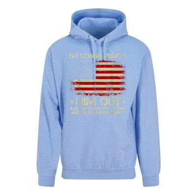 I'm Gonna Punch Him Out I'm Gonna Go To Jail Nancy Pelosi Unisex Surf Hoodie