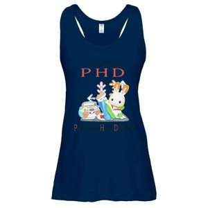 I’Ve Got That P.H.D. Permanent Head Damage Ladies Essential Flowy Tank