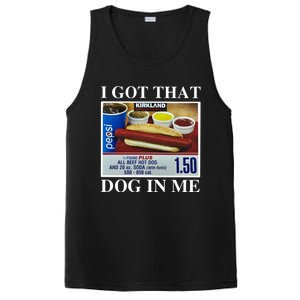 I Got That Dog In Me Keep 150 Dank Meme Costco Hot Dog Combo PosiCharge Competitor Tank