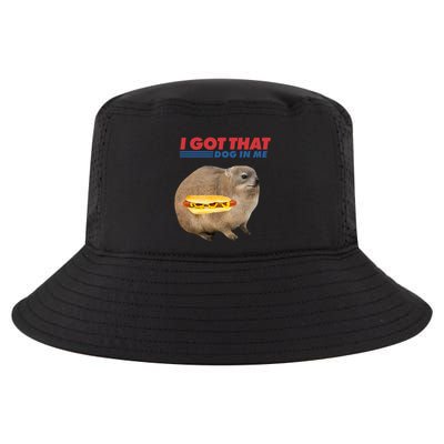 I Got That Dog In Me Hyrax Animal Funny Design Cool Comfort Performance Bucket Hat