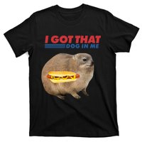 I Got That Dog In Me Hyrax Animal Funny Design T-Shirt