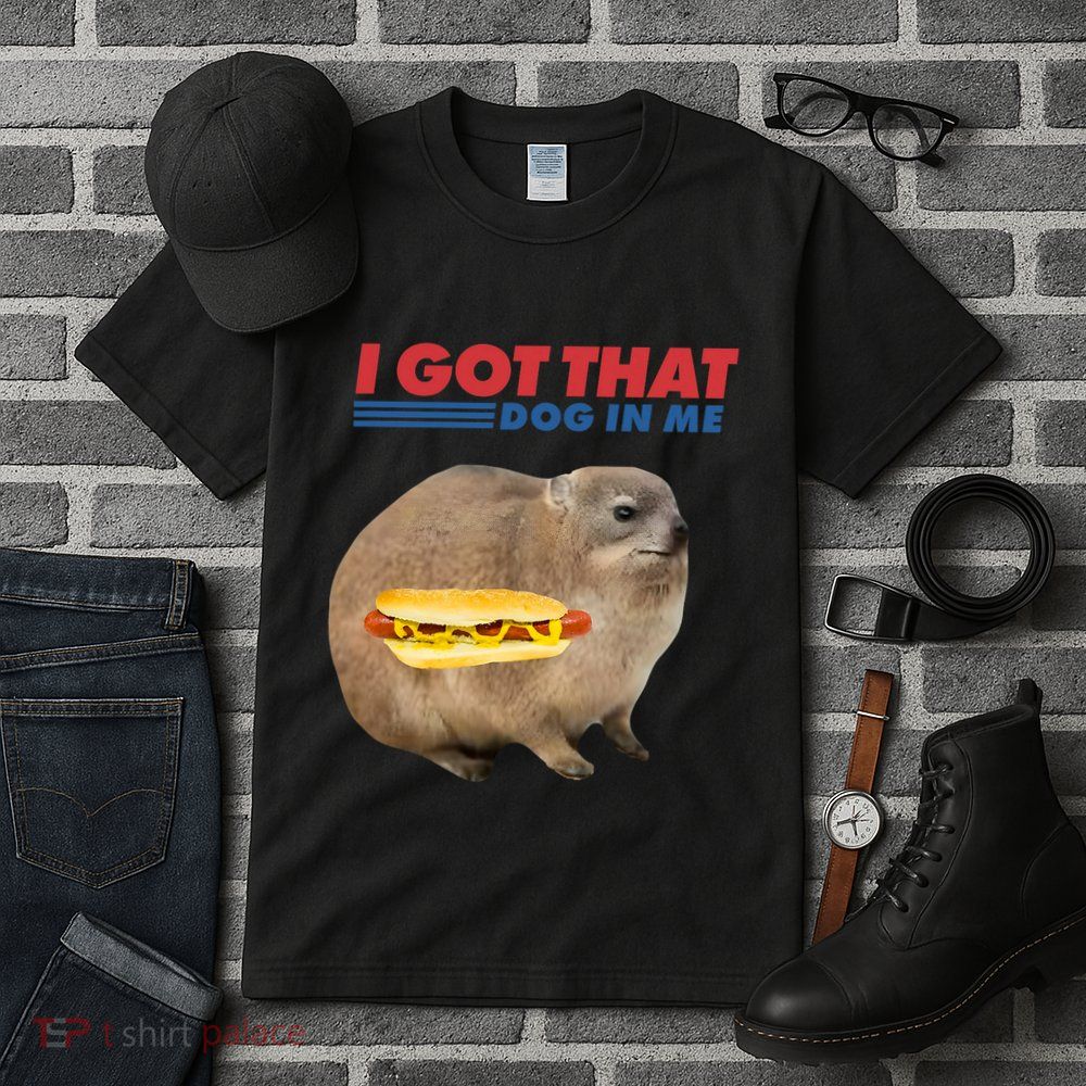 I Got That Dog In Me Hyrax Animal Funny Design Tall T-Shirt