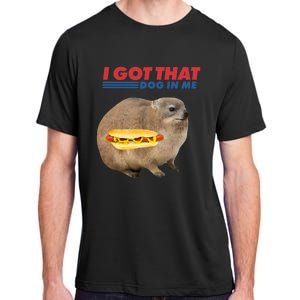 I Got That Dog In Me Hyrax Animal Funny Design Adult ChromaSoft Performance T-Shirt