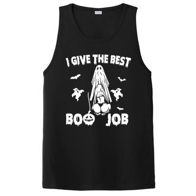 I Give The Best Boo Job Funny Joke Halloween Inappropriate PosiCharge Competitor Tank