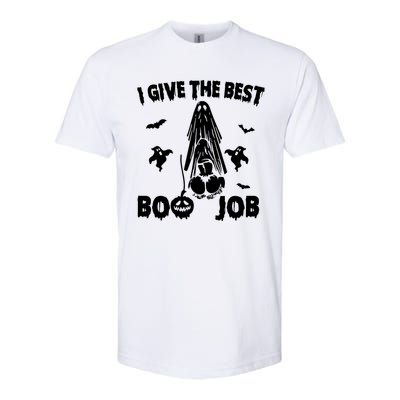 I Give The Best Boo Job Funny Joke Halloween Inappropriate Softstyle CVC T-Shirt