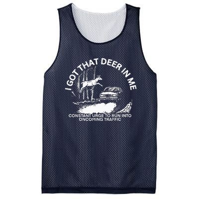 I Got That Deer In Me Mesh Reversible Basketball Jersey Tank