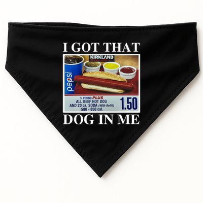 I Got That Dog In Me Funny USA-Made Doggie Bandana