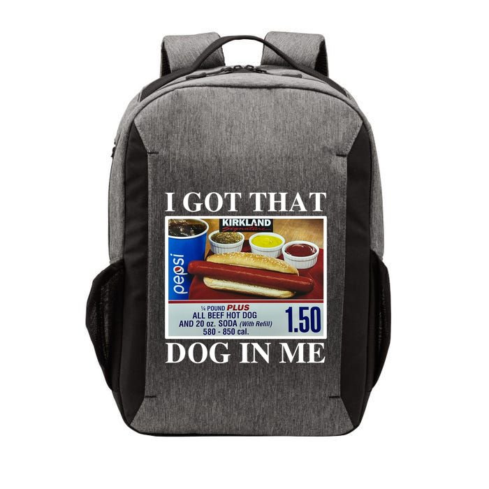 I Got That Dog In Me Funny Vector Backpack