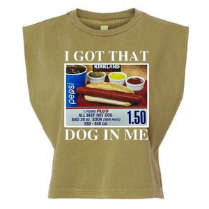 I Got That Dog In Me Funny Garment-Dyed Women's Muscle Tee