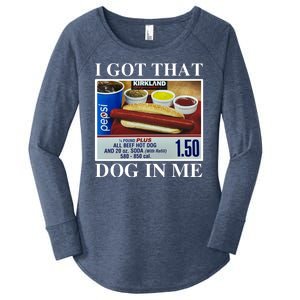 I Got That Dog In Me Funny Women's Perfect Tri Tunic Long Sleeve Shirt