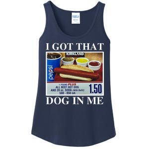 I Got That Dog In Me Funny Ladies Essential Tank